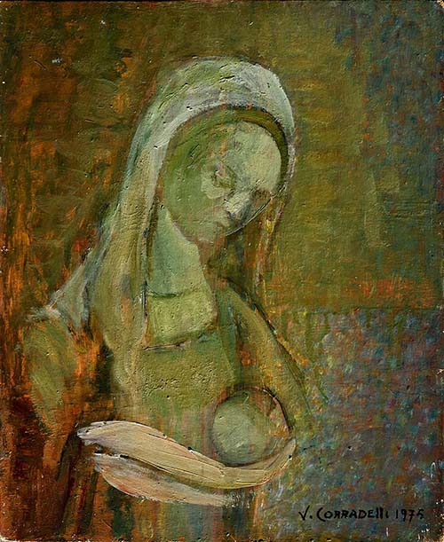 Madonna con bambino - Madonna verde