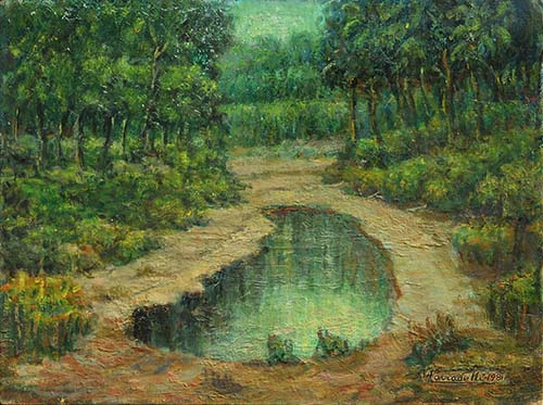 Pozza del Po nel bosco
